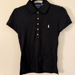 NWT Polo Ralph Lauren Classic Black Polo Shirt